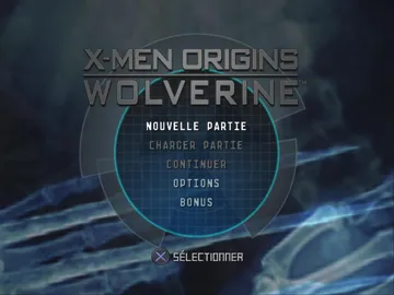 X-Men Origins - Wolverine screen shot title